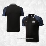 Camisola Polo del Inter de Milao 2022-2023 Preto