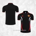 Camisola Polo del Manchester United 2022-2023 Preto