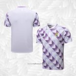 Camisola Polo del Real Madrid 2022-2023 Branco y Purpura
