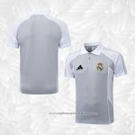 Camisola Polo del Real Madrid 2025-2026 Cinza
