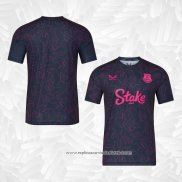 Camisola Pre Match del Everton 2025-2026 Azul Rosa