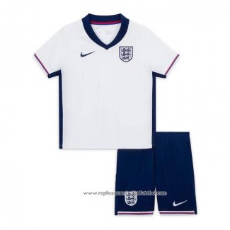 Camisola 1º Inglaterra 2024 Crianca