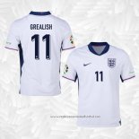 Camisola 1º Inglaterra Jogador Grealish 2024