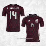 Camisola 1º Mexico Jogador E.Gutierrez 2024