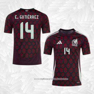 Camisola 1º Mexico Jogador E.Gutierrez 2024