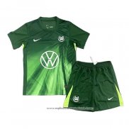 Camisola 1º Wolfsburg 2025-2026 Crianca