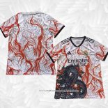 Camisola Real Madrid Dragon 2025-2026 Branco Tailandia