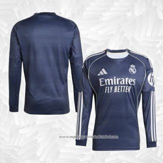 Camisola 2º Real Madrid 2025-2026 Manga Comprida
