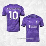 Camisola 3º Liverpool Jogador Mac Allister 2023-2024