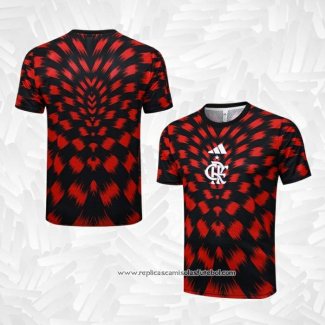 Camisola de Treinamento Flamengo 2025-2026 Preto Vermelho