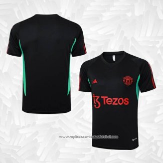 Camisola de Treinamento Manchester United 2023-2024 Preto