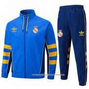 Chandal de Corta-vento do Real Madrid 2025-2026 Azul