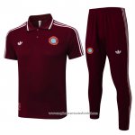 Conjunto Polo del Bayern de Munique 2025-2026 Vermelho