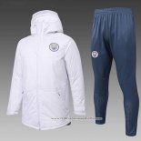 Conjunto de Agasalho Manchester City 2025-2026 Branco