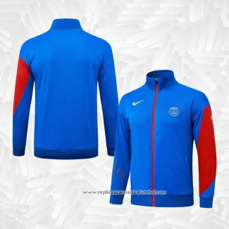 Jaqueta Barcelona 2025-2026 Azul Vermelho