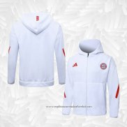 Jaqueta Hoodie Bayern de Munique 2025-2026 Branco