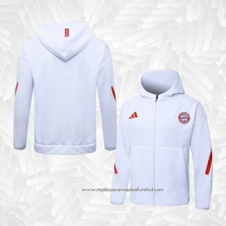 Jaqueta Hoodie Bayern de Munique 2025-2026 Branco