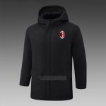 Jaqueta de Inverno do AC Milao 2024-2025 Preto