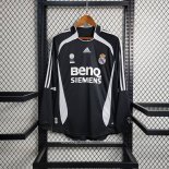 Retro Camisola 2º Real Madrid 2006-2007 Manga Comprida