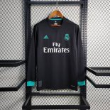 Retro Camisola 2º Real Madrid 2017-2018 Manga Comprida