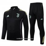 Sueter de Treinamento Juventus 2025-2026 Crianca Preto