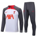 Sueter de Treinamento Liverpool 2022-2023 Branco