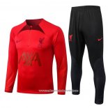 Sueter de Treinamento Liverpool 2022-2023 Vermelho