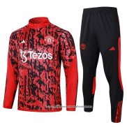 Sueter de Treinamento Manchester United 2023-2024 Vermelho