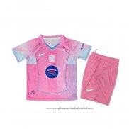 Camisola Barcelona Special 2025-2026 Crianca Rosa