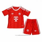 Camisola Bayern de Munique Goleiro 2025-2026 Crianca Vermelho