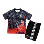 Camisola Japao Anime 2025-2026 Crianca Preto