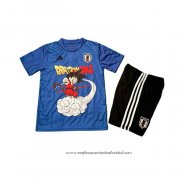 Camisola Japao Dragon Ball 2025 Crianca Azul