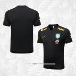 Camisola Polo del Brasil 2022-2023 Preto