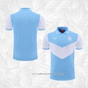 Camisola Polo del Olympique Marsella 2022-2023 Azul y Branco