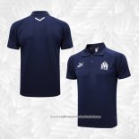 Camisola Polo del Olympique Marsella 2023-2024 Azul Oscuro