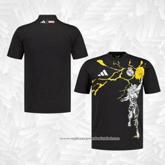 Camisola Pre Match del Real Madrid 2025-2026 Preto