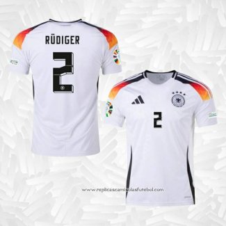Camisola 1º Alemanha Jogador Rudiger 2024