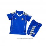 Camisola 1º Leicester City 2025-2026 Crianca