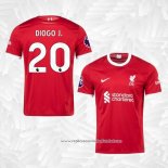 Camisola 1º Liverpool Jogador Diogo J. 2023-2024
