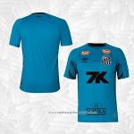 Camisola Santos Goleiro 2025 Azul Tailandia