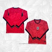 Camisola 2º Inglaterra 2026 Manga Comprida