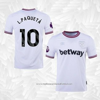 Camisola 2º West Ham Jogador L.Paqueta 2023-2024