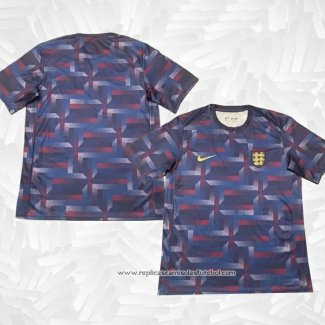 Camisola de Treinamento Inglaterra 2024-2025 Azul