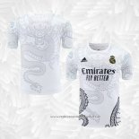 Camisola de Treinamento Real Madrid Dragon 2024-2025 Branco