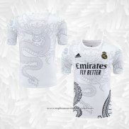 Camisola de Treinamento Real Madrid Dragon 2024-2025 Branco
