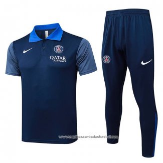 Conjunto Polo del Paris Saint-Germain 2025-2026 Azul