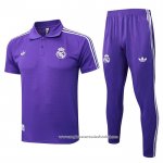 Conjunto Polo del Real Madrid 2025-2026 Purpura