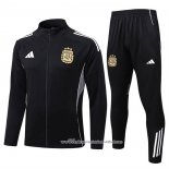 Jaqueta de Treinamento Argentina 2025-2026 Crianca Preto