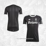 Camisola Aston Villa Goleiro 2025-2026 Preto Tailandia