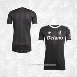 Camisola Aston Villa Goleiro 2025-2026 Preto Tailandia